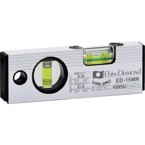 에비스 다이아몬드 자석 부착 베이직 레벨(실버) 150mm ED-15MN 1개