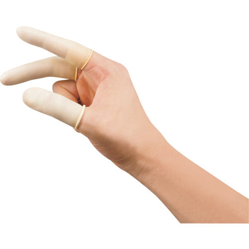 산코 천연 고무 파우더 프리 손가락 색 S 사이즈 904320 1 PK