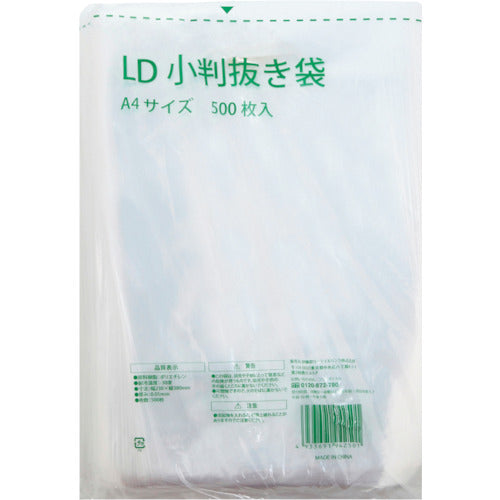 ＩＲＬ　ＬＤ　小判抜き袋　Ａ４　５００枚入　LDDC-A4　1 袋