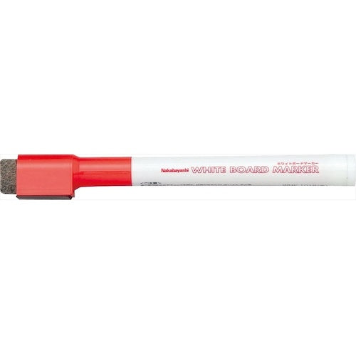 Nakabayashi Whiteboard Marker/Red 2mm WMK-101R 1 pc