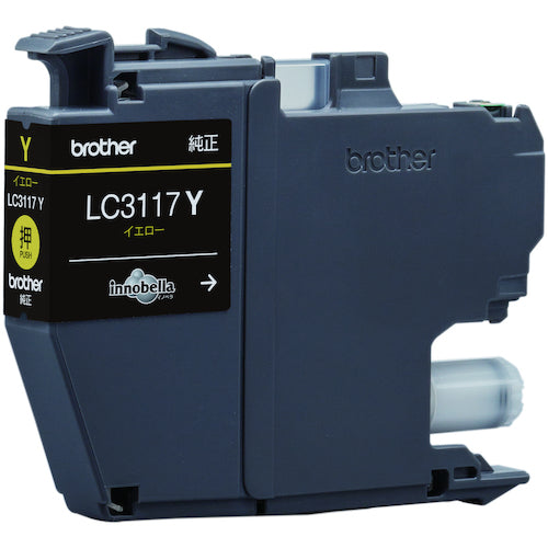 형제 잉크 카트리지 LC3117 옐로우 LC3117Y 1개
