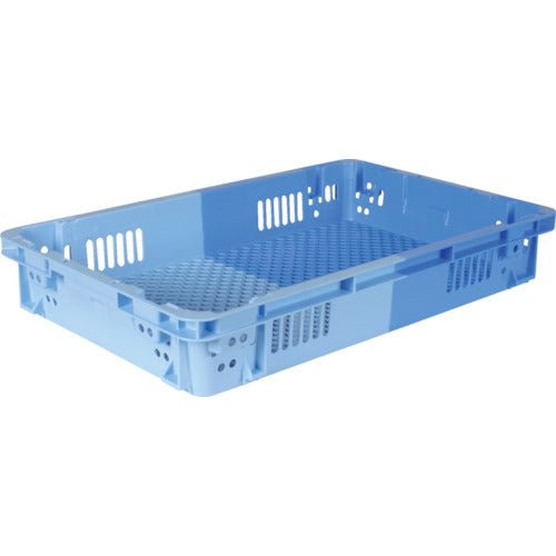 リス　ネスティング・スタッキングコンテナ　４４６３５６　ＮＦコンテナーＮＦ−Ｍ３３浅ＤＢ／Ｂ　NF-M33ASA DB/B　1 個