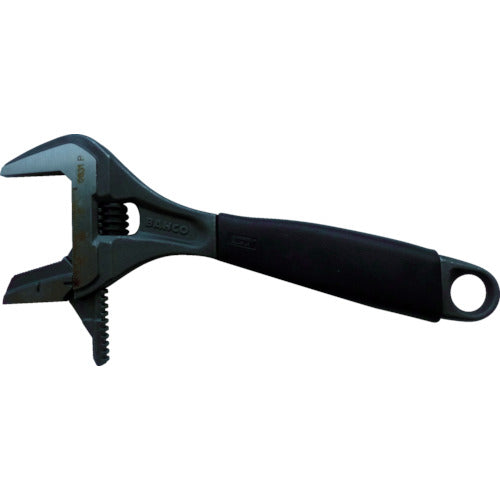 Bahco Large Mouth Adjustable Wrench, Maximum Opening 55.6mm, Black Finish, 9035, 1 Piece