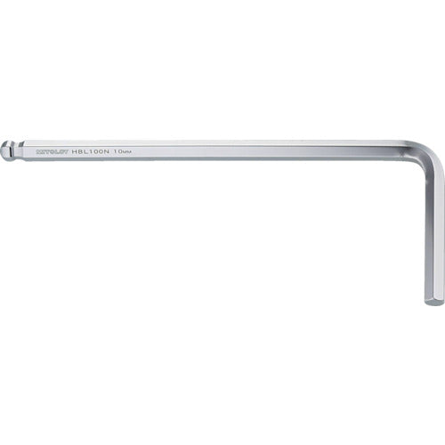 MITOLOY L-shaped hollow wrench, ball point, NEO, 10mm, HBL100N, 1 piece