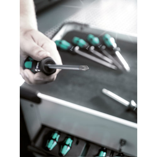 Wera Phillips screwdriver Craft Form Plus 350SK, No. 0 blade, shank length 60 mm, 008750, 1 piece
