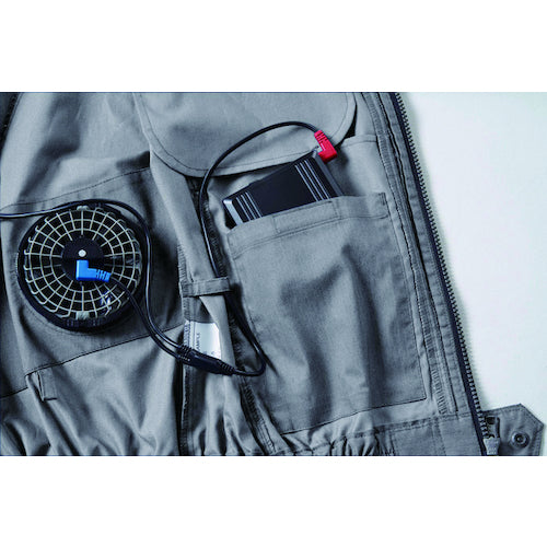 空調服　空調服［［Ｒ上］］　遮熱長袖ブルゾン　グレーＬ　KU92200K50S3　1 着