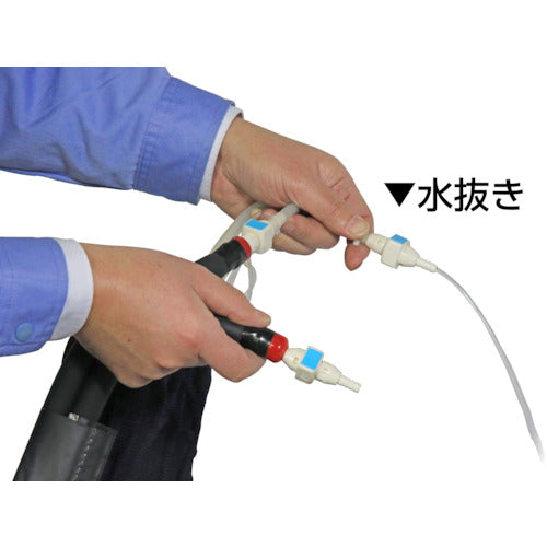 TRUSCO 캠페인 냉각 슈트 "콜드 캐리" 칠러 호스 베스트 세트 프리 사이즈 + 5M 연장 케이블 RCS-100SET-F-CP 1 S