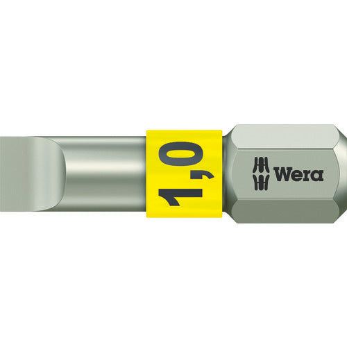 Wera 3800/1 스테인레스토션 비트 마이너스 5.5X25 071001 1개