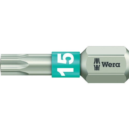 Ｗｅｒａ　３８６７／１　ステンレストーションビット　トルクス１５Ｘ２５　071033　1 本