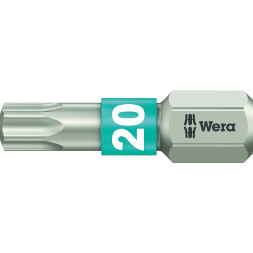 Ｗｅｒａ　３８６７／１　ステンレストーションビット　トルクス２０Ｘ２５　071034　1 本