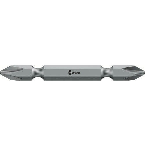 Ｗｅｒａ　両頭ドライバービット　８５１／２３　刃先プラス２　全長４５ｍｍ　135705　1 本