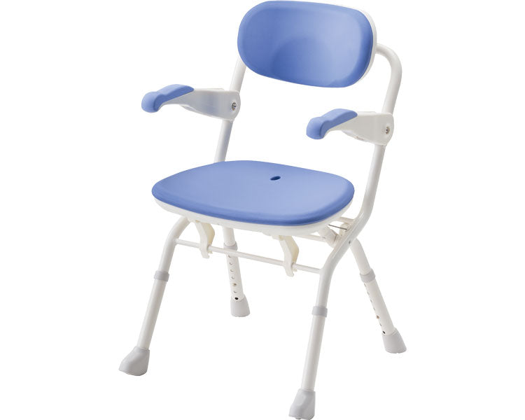 安寿　楽らく開閉シャワーベンチ　Sフィット / 536-091　ブルー　1 台