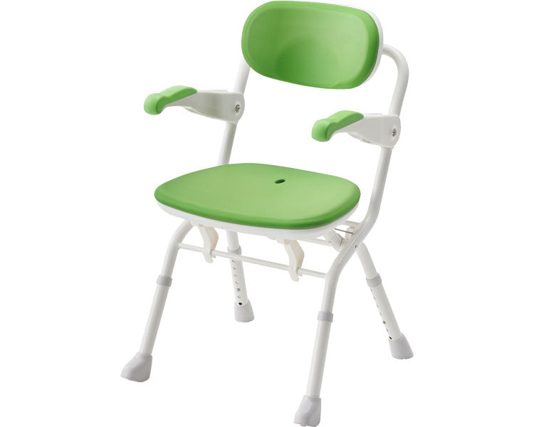 安寿　楽らく開閉シャワーベンチ　Sフィット / 536-092　グリーン　1 台