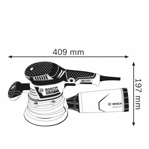 Bosch dust-collecting random action sander GEX40-150 1 unit