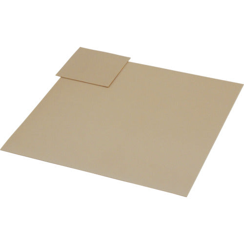 光　エラストマーゴム板（茶）　１×１００×１００ｍｍ　EG2-91　1 枚