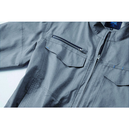 空調服　空調服［［Ｒ上］］　遮熱長袖ブルゾン　グレーＬＬ　KU92200K50S4　1 着