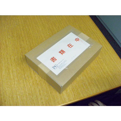 パピルス　デリバリーパック　書類在中（長３封筒サイズ用）　１４５×２７０　１００枚入　全面糊　PA-015T　1 PK