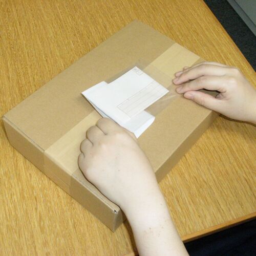 パピルス　デリバリーパック　Ａ７サイズ用　９５×１４０　１００枚入　全面糊　PA-017T　1 PK