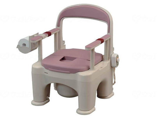 ﾊﾟﾅｿﾆｯｸｴｲｼﾞﾌﾘｰ座楽　ラフィーネ（前後傾斜脚付き） ﾐｽﾃｨﾊﾟｰﾌﾟﾙ 脱臭あたたか