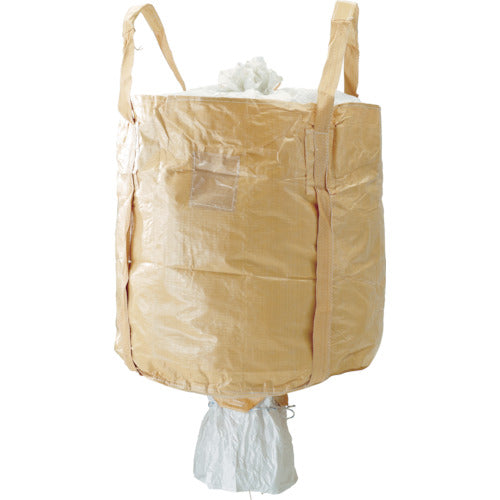 요시노 컨테이너 가방 원형 라미 부착 배출구 부착 YS-CB-L1000C 1개