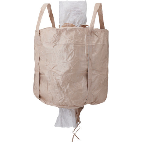 요시노 컨테이너 백 원형 라미 부착 주입구·배출구 부착 YS-CB-L1000E 1개