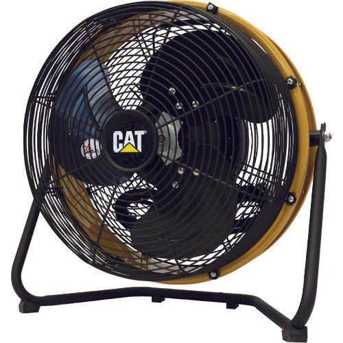 ＣＡＴ　工場扇　３５ｃｍ（壁・床タイプ）羽根軸１８０°半転機能付　イエロー　HV-14S360　1 台