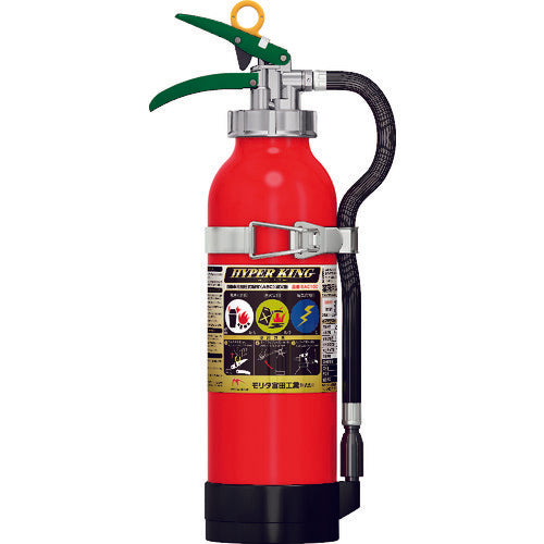 MORITA 자동차용 소화기・분말・가압식・스톱 EAC-10C 1개