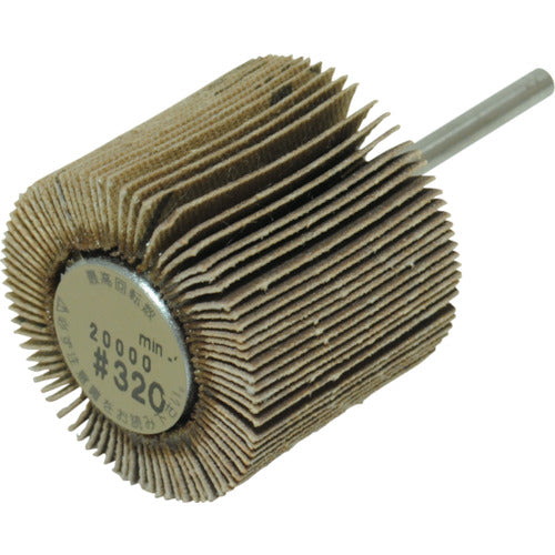 Yanase Axle-mounted flap wheel 30x25x3 #320 UF3025311 10 pieces