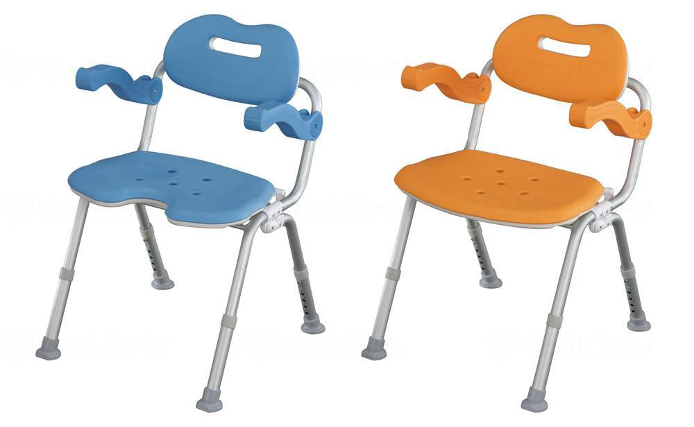 Panasonic Age Free Shower Chair Yuclear Wide SPU Type Folding Blue U