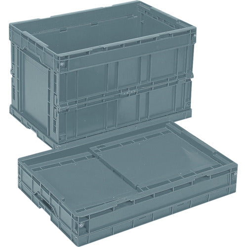 リス　折りたたみコンテナ　１０８３６０　ＣＢ−Ｓ１７５Ｃ　グレー　CB-S175C　1 個