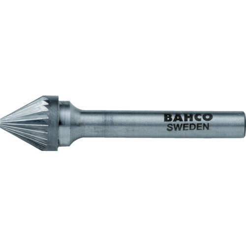 バーコ　超硬バー　円錐６０°　シングルカット　刃径６×刃長４ｍｍ　BAHJ0604M06　1 本