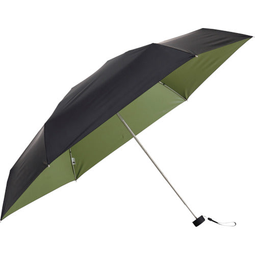ｍａｂｕ　晴雨兼用１００％遮光ハンディミニ　ｆｏｒ　ＭＥＮ　ノワール×カーキ　SMV-41072　1 本