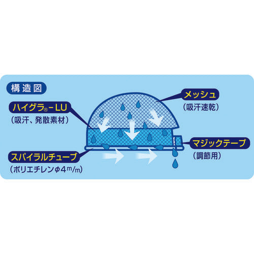 つくし　【今季完売】汗流帽　CN712　1 個