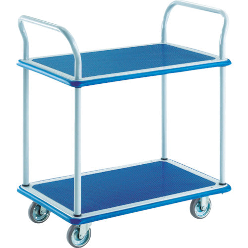 TRUSCO Press-made dolly Donkey cart 2-tier double-sided 740 x 480 102N 1 unit