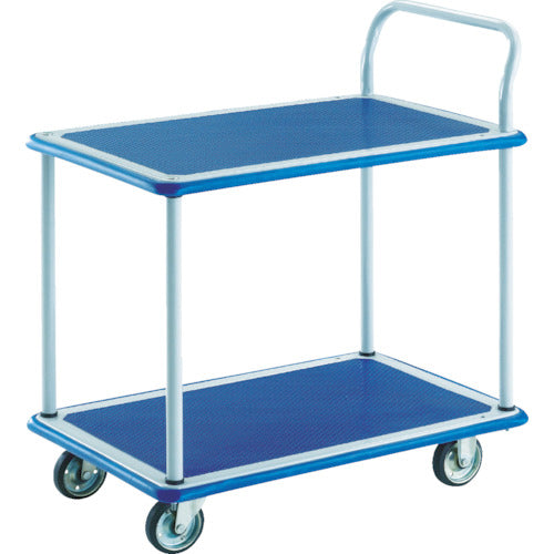 TRUSCO Press-made dolly Donkey cart 2-tier single-sided type 740 x 480 104N 1 unit