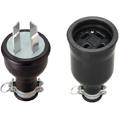 Meiko Grounded 3P 30A Waterproof Connector (Set) (Equivalent to MK5623) MK5623-N 1 pc