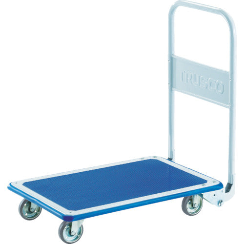 ＴＲＵＳＣＯ　プレス製台車　ドンキーカート　折りたたみ式ワイドハンドル７４０×４８０　WD150N　1 台