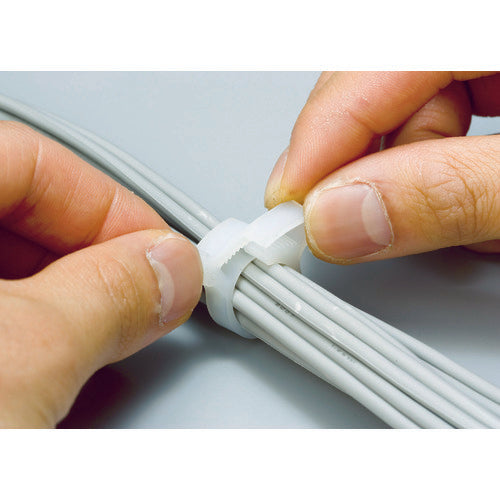 ＴＲＵＳＣＯ　スナップクリップ　結束可能径１１．９〜１３．５ｍｍ　１００個入　SHW13　1 袋