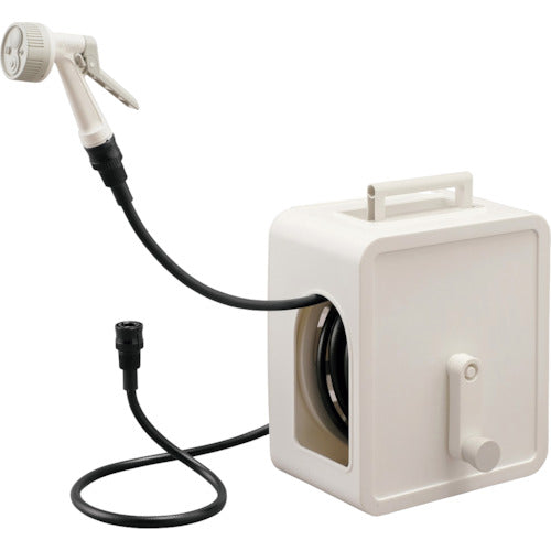 ＩＲＩＳ　２９１５６１　フルカバーコンパクトホースリール２０ｍ　ホワイト　FCH-20M-W　1 台