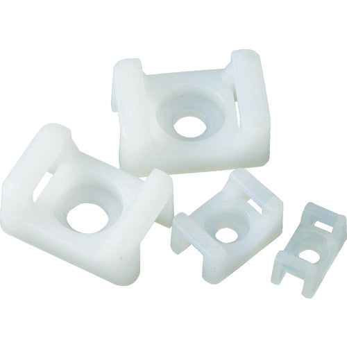 ＴＲＵＳＣＯ　結束バンド固定具　幅５．１　Ｍ３　１００個入　THC-1　1 袋