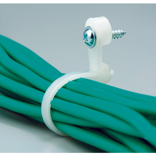 ＴＲＵＳＣＯ　ネジ止めケーブルタイ　２．５ｘ１１３　最大２５　Ｍ３　１００本入　TNCV100　1 袋