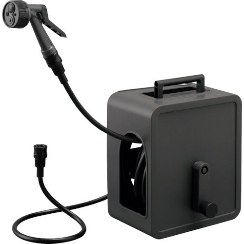 ＩＲＩＳ　２９２６８６　フルカバーコンパクトホースリール２０ｍ　ダークグレー　FCH-20M-DH　1 台