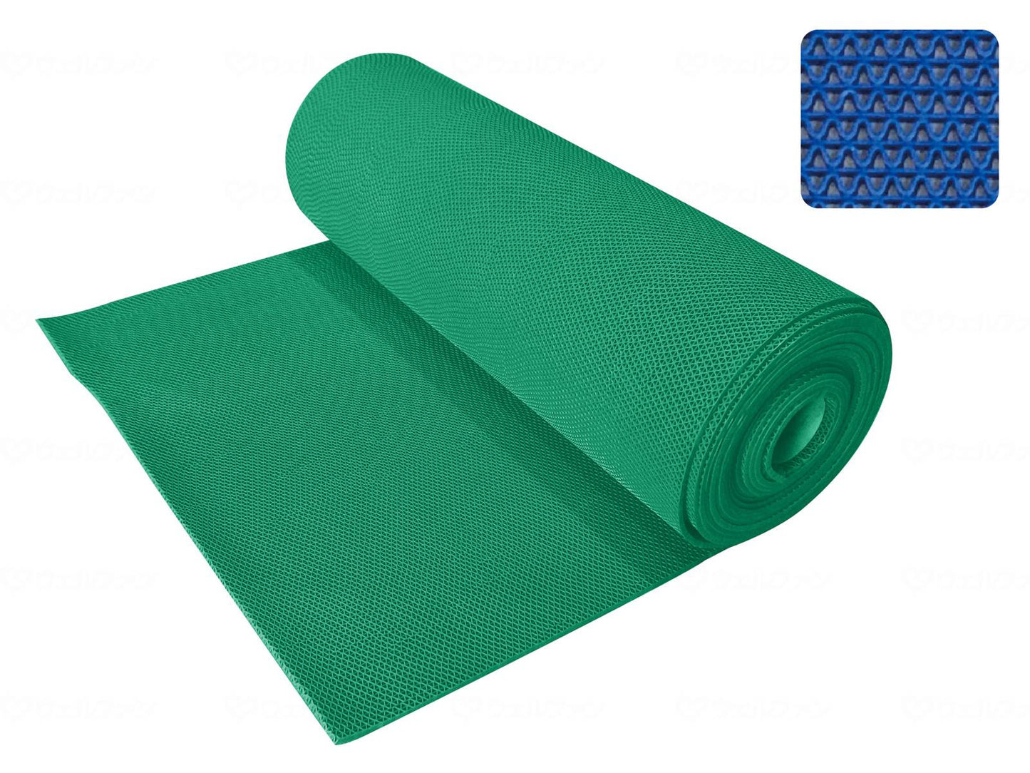 カーボーイ安全歩行ﾏｯﾄ ﾌﾞﾙｰ 900mm×10m