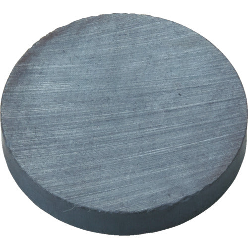 TRUSCO Ferrite Magnet, Round, Outer Diameter 50mm x Thickness 10mm, Pack of 10, TF50R-10P, 1 Bag