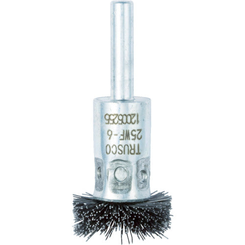 TRUSCO Flower-shaped Wire Brush 25mm 25WF-6 1 pc