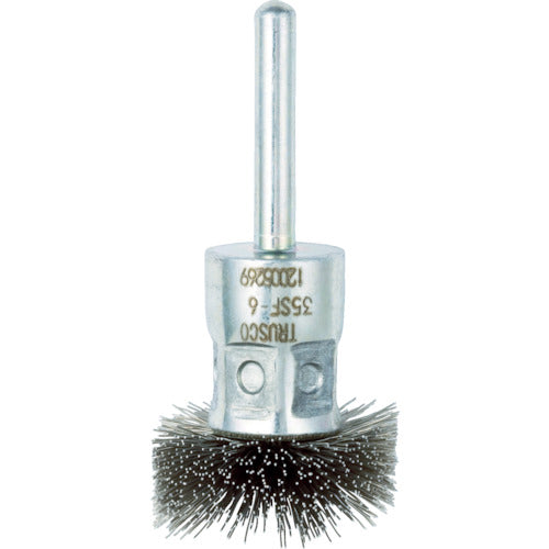 TRUSCO 플라워형 스테인리스 브러쉬 35파이 35SF-6 1개