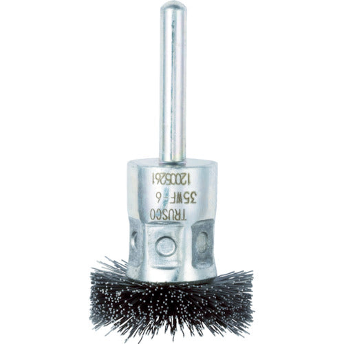 TRUSCO 플라워형 와이어 브러쉬 35파이 35WF-6 1개