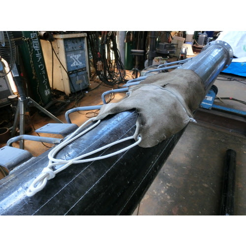 ＴＲＵＳＣＯ　難燃ロープ３ｍｍＸ３０ｍ　TRNR-330B　1 巻