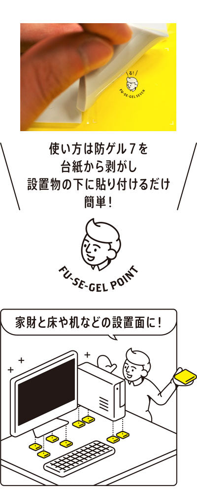 Anti-gel 7 / 4 sheets 1 piece