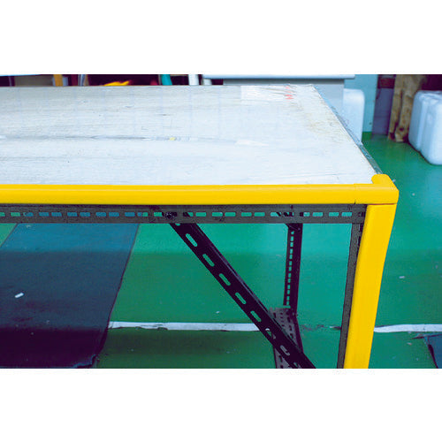 TRUSCO Safety Cushion L-Shaped Thin 10 Pieces Ivory T10AC-55 1 Box